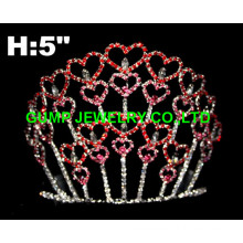 valentine's day tiara crown, heart tiara